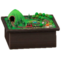 てつどうもけいの夏の画像