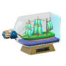 ボトルシップの遊覧船の画像