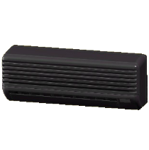 エアコンのブラックの画像