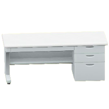 オフィスのデスク画像