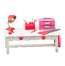 キュートなDIYテーブル画像