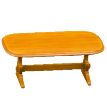 アンティークなテーブルのナチュラルの画像