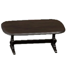 アンティークなテーブルのブラックの画像