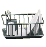 みずきりラックのシルバーの画像