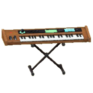 シンセサイザーのブラウンの画像