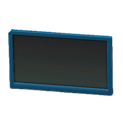 かべかけテレビ 50インチのブルーの画像