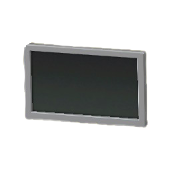 かべかけテレビ 20インチのシルバーの画像