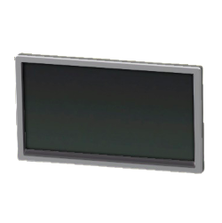 かべかけテレビ 50インチのシルバーの画像