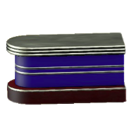 ダイナーなカウンターテーブルのブルーの画像