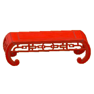 オリエンタルなローテーブル画像