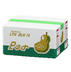 ダンボールのナシの画像