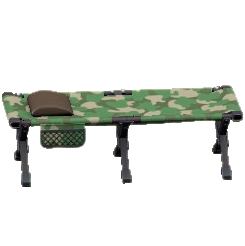 キャンプベッドの迷彩の画像