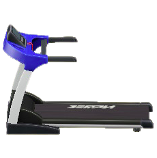 ランニングマシンのブルーの画像