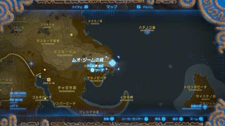 ムオ・ジームの祠の場所マップ詳細