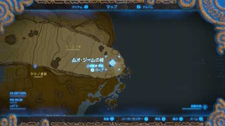 ムオジームの祠最拡大マップ