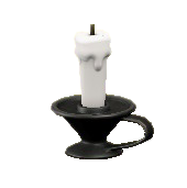 キャンドルのブラックの画像