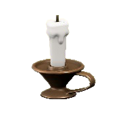 キャンドルのブロンズの画像