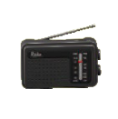 けいたいラジオのブラックの画像