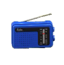 けいたいラジオのブルーの画像