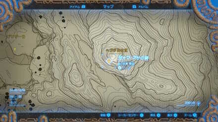 ガオマアサの祠最拡大マップ