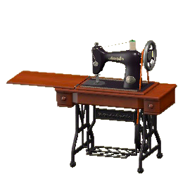 ふるいミシン画像