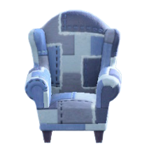 パッチワークなチェアのクールの画像