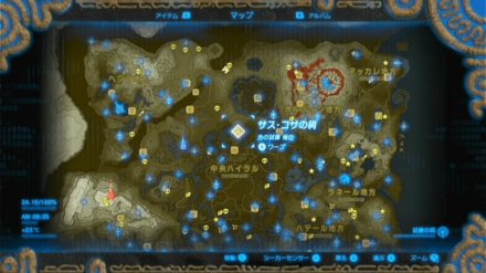 サスコサの祠マップ