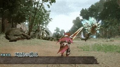 威糸呵成の構え