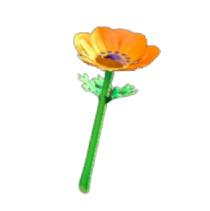 アネモネのステッキ画像