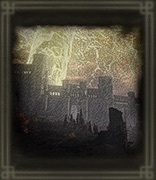 絵画「飛べない鳥」