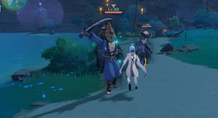 雲菫なしの攻撃