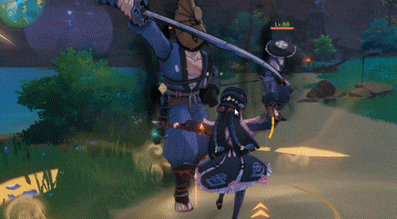 雲菫ありの攻撃