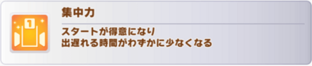 集中力は出遅れ確率をおよそ半分にできる