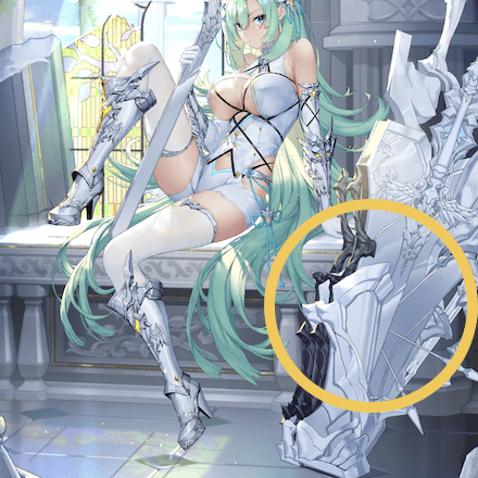 少女廻戦の九式のタップする場所