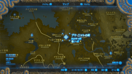 プマニットの祠拡大マップ