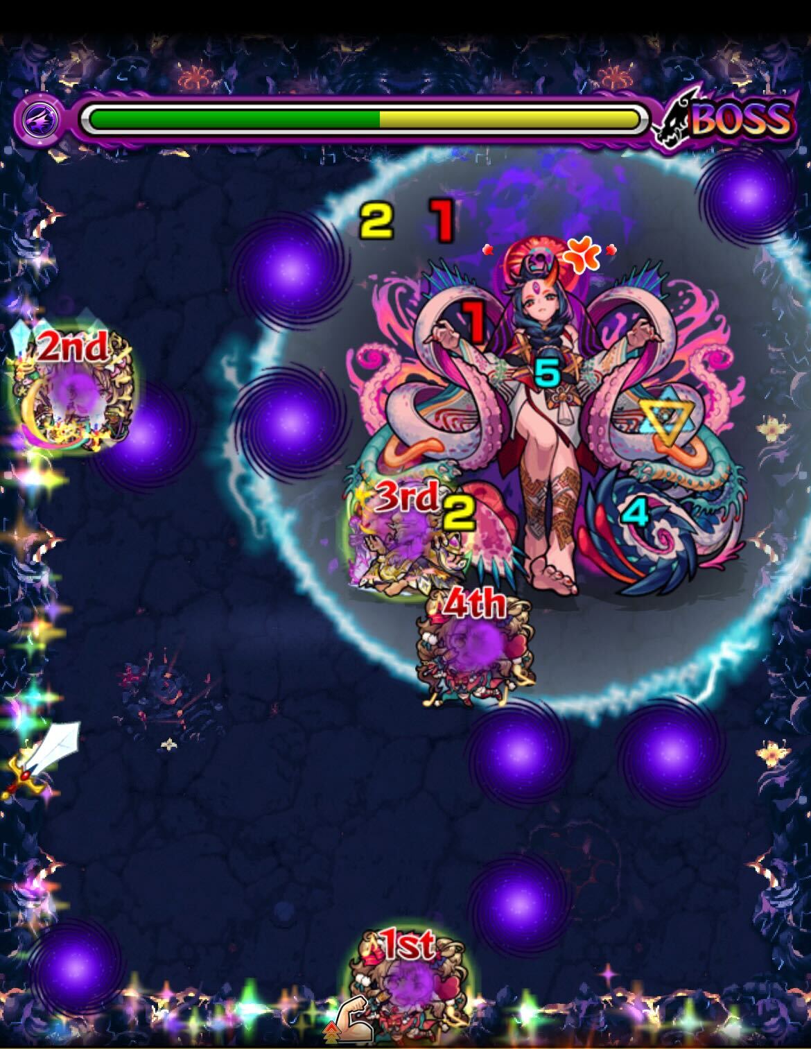 裏禁忌30 ボス1 移動後