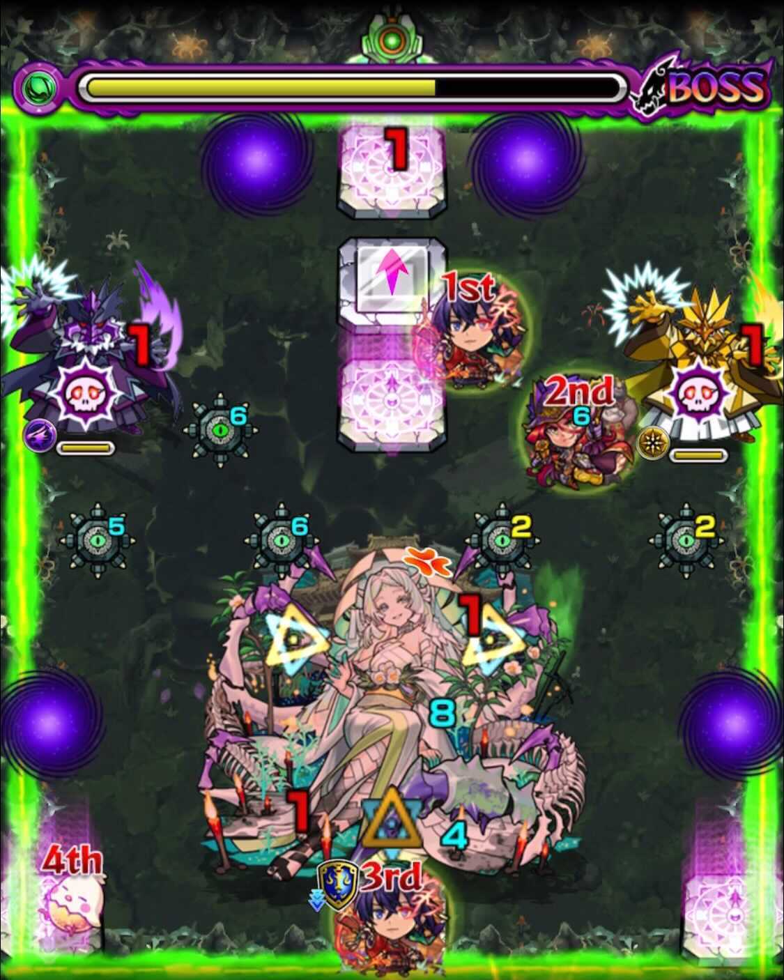 涅槃寂静 ボス3  クロスドクロ処理後