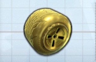 ゴールドタイヤ画像