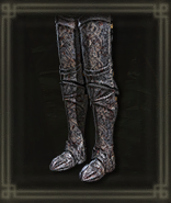 火の僧兵の足甲画像