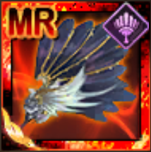 金烏黒羽扇の画像