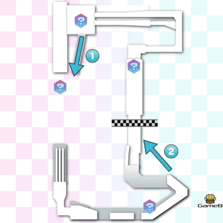 Tourニンニンドージョーのコースマップ画像