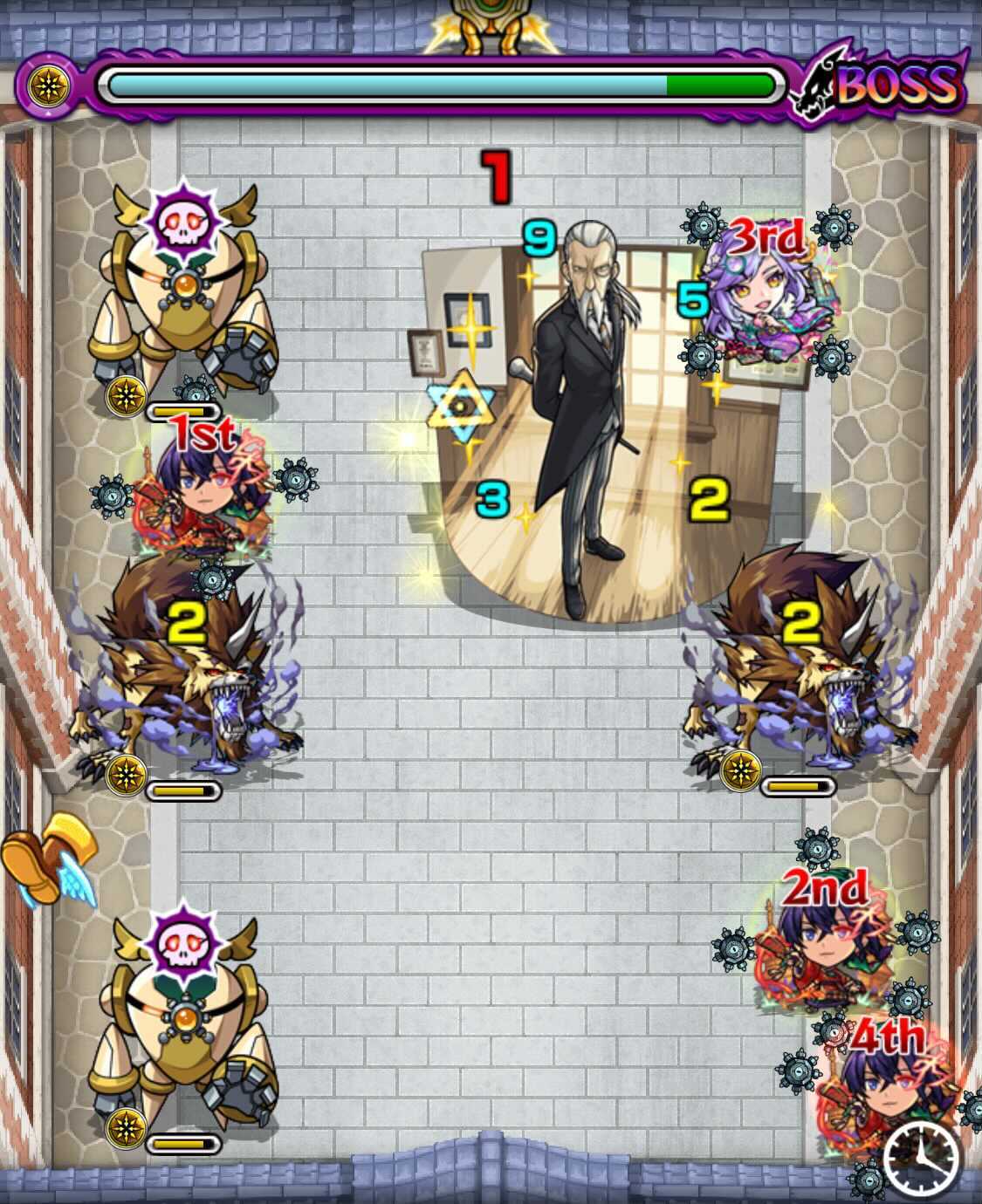 名門校面接試験 ボス1