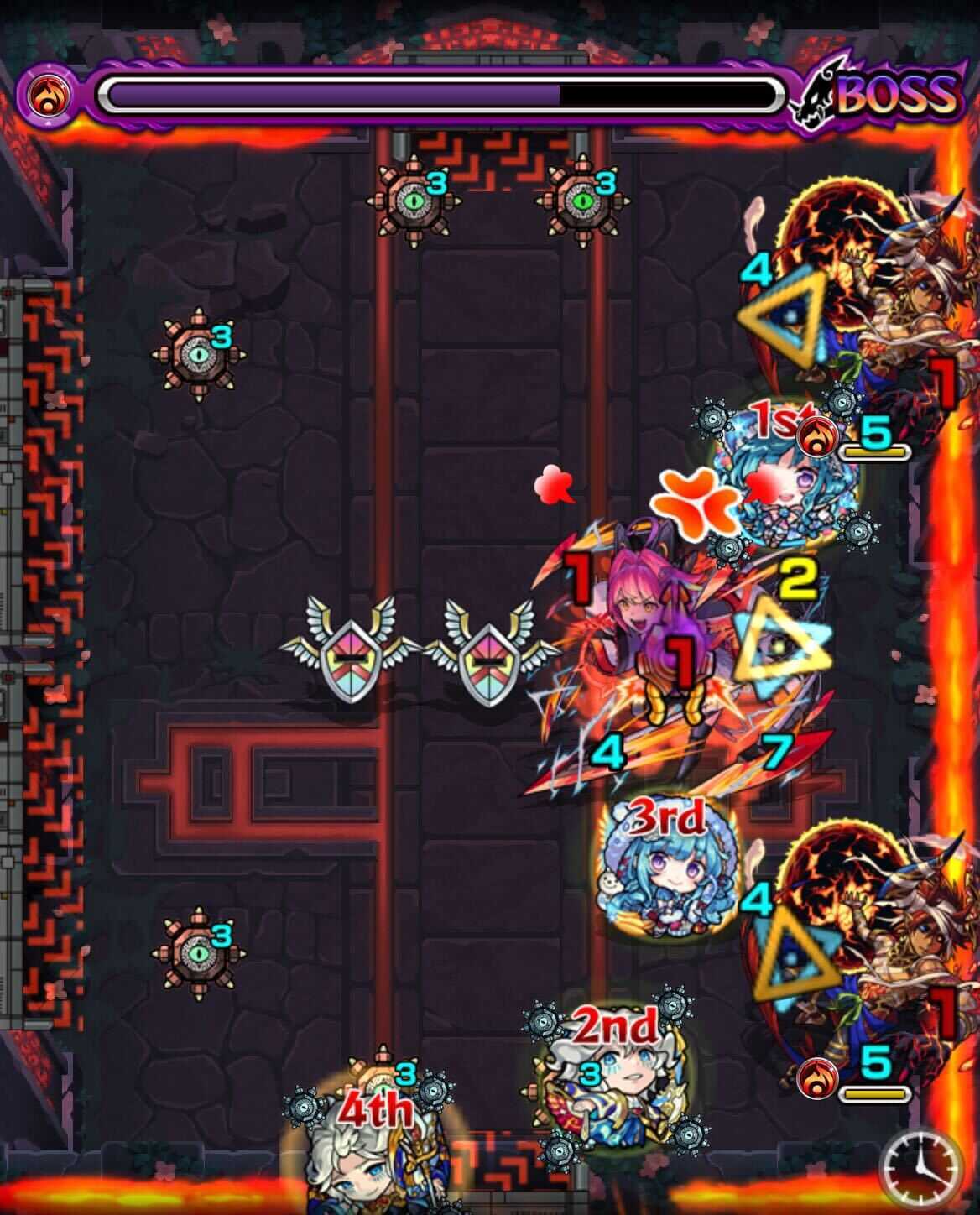 ノイン ボス3 クロスドクロ処理後