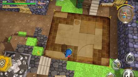 ドラクエビルダーズ 設計図の敷き方