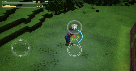 ドラクエビルダーズ 長押し