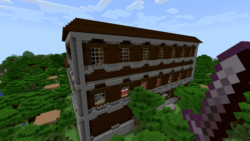 森の洋館でスポーンする