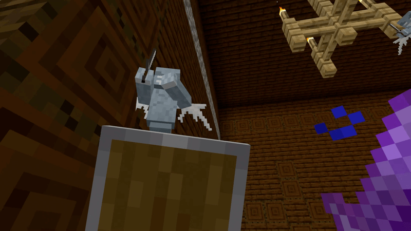 ブロックを透き通る