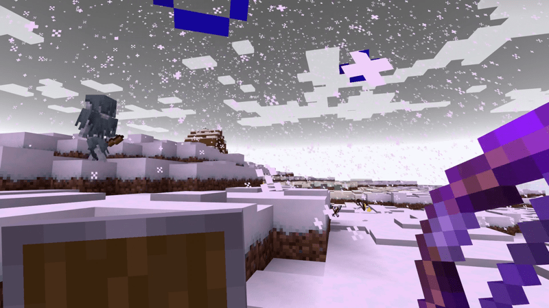 雪原や氷樹があるバイオームでスポーンする