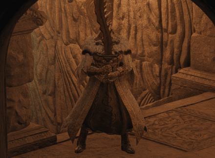 黒炎僧兵の見た目