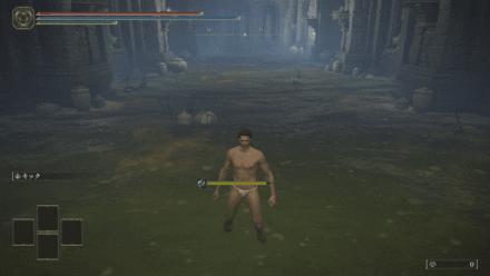 毒を発症した場面